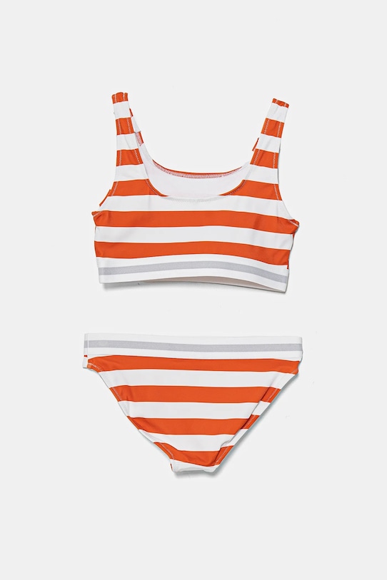 Παιδικό μαγιό δύο τεμαχίων Tommy Hilfiger UG0UG00787.PPYA πορτοκαλί SS25