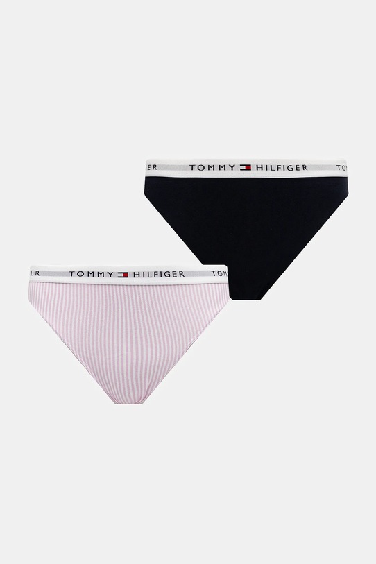 Παιδικά εσώρουχα Tommy Hilfiger 2-pack Planet friendly ροζ UG0UG00751.PPYA