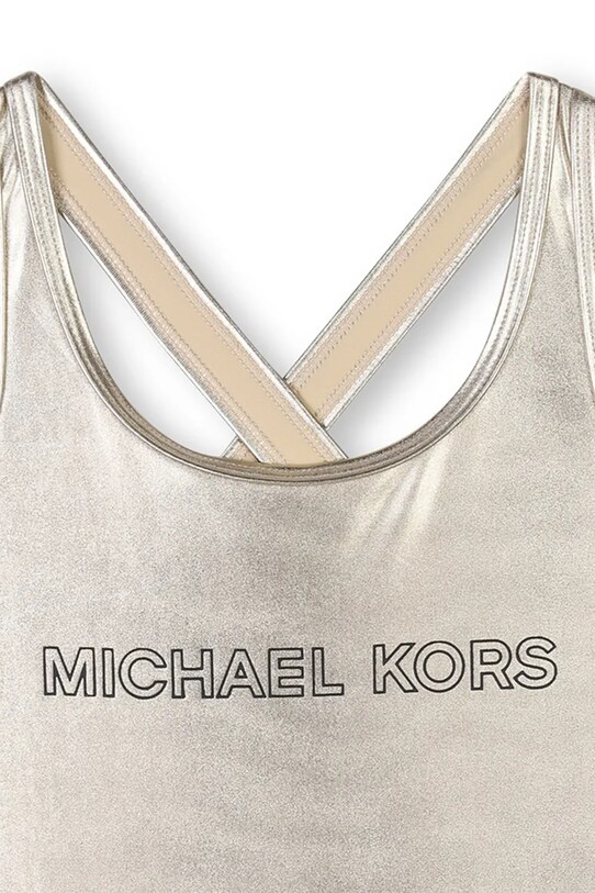 Dziewczynka Michael Kors jednoczęściowy strój kąpielowy dziecięcy R30427.102.108 złoty
