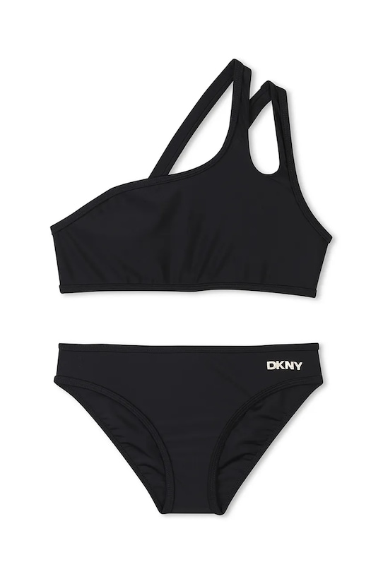 Dkny costum de baie pentru copii din două piese moale negru D62255.114.150