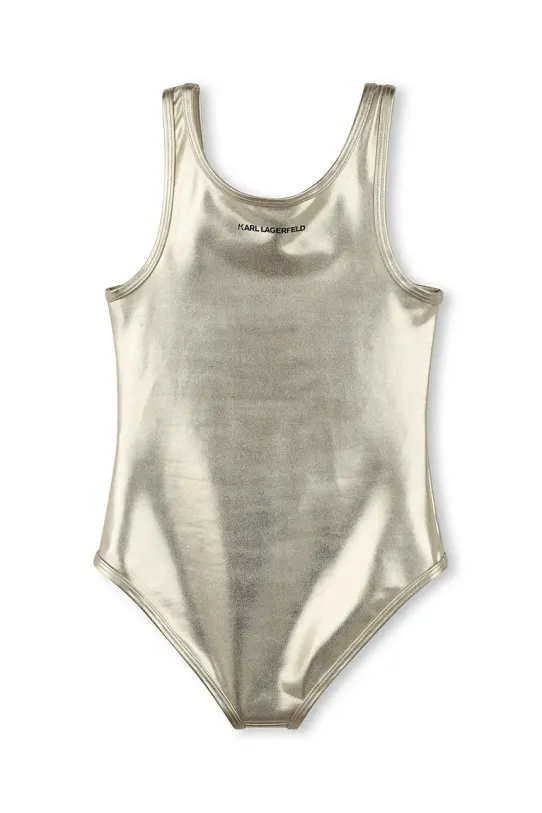 Karl Lagerfeld costum de baie dintr-o bucată pentru copii Z30442.156.162 aur SS25