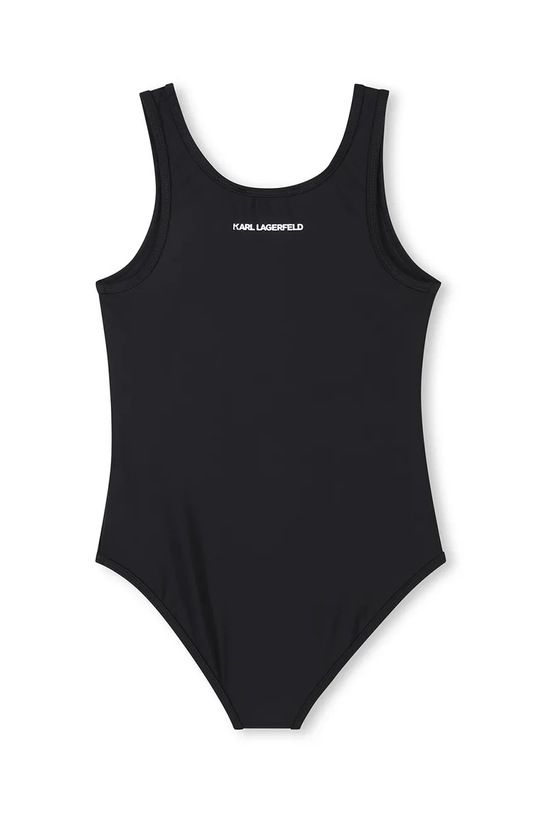 Karl Lagerfeld jednoczęściowy strój kąpielowy dziecięcy Z30444.156.162 czarny SS25