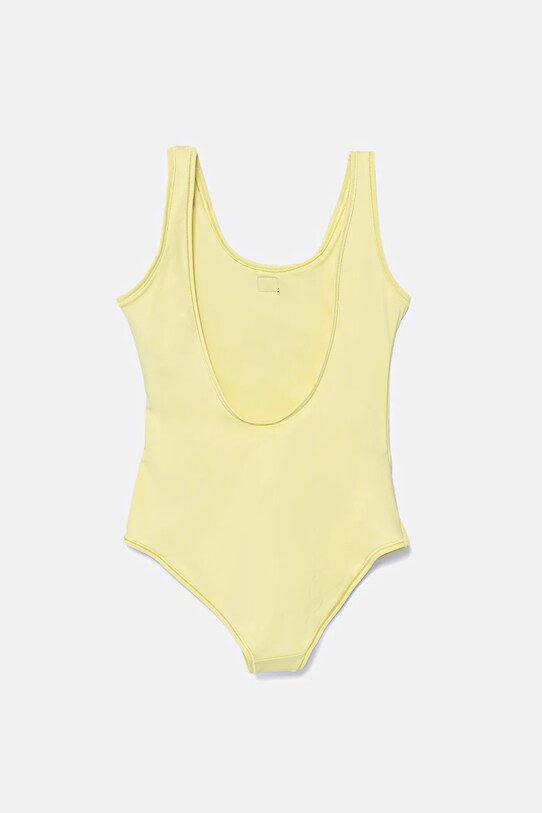 Calvin Klein Jeans costum de baie dintr-o bucată pentru copii KY0KY00099.PPYA galben SS25