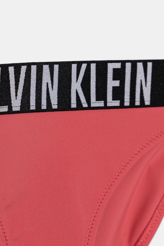 DÍVKA Dvoudílné dětské plavky Calvin Klein Jeans KY0KY00090.PPYA růžová