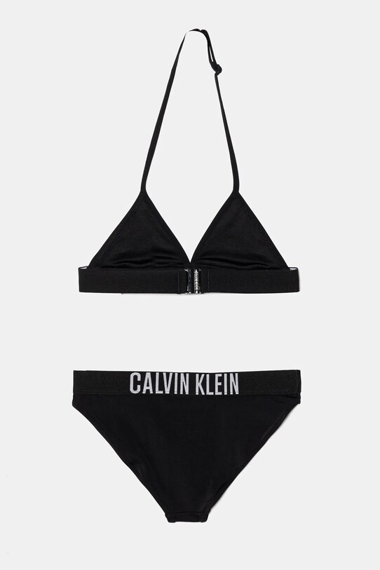 Calvin Klein Jeans kétrészes gyerek fürdőruha KY0KY00090.PPYA fekete SS25