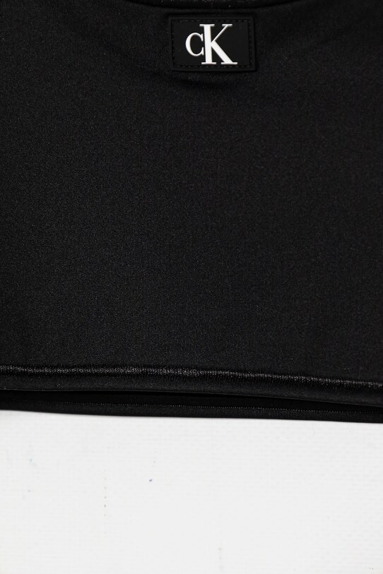 DÍVKA Dvoudílné plavky Calvin Klein Jeans KY0KY00093.PPYA černá