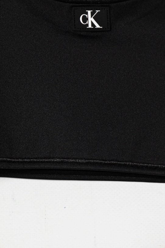 Dievča Dvojdielne plavky Calvin Klein Jeans KY0KY00093.PPYA čierna