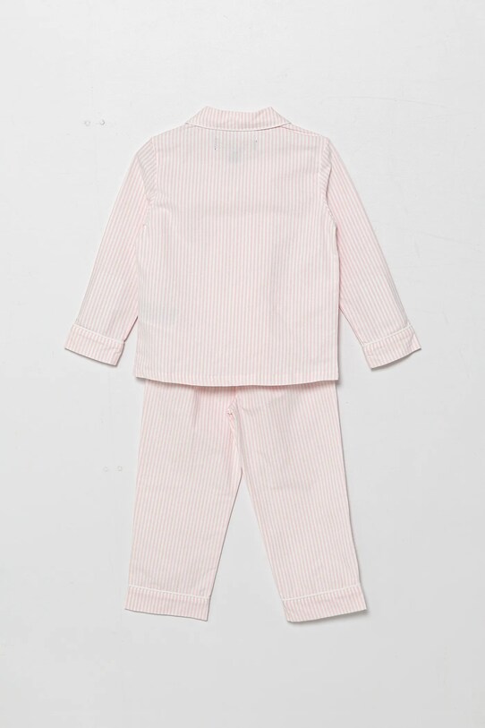 Polo Ralph Lauren pijamale de bumbac pentru copii 2-pack 3P0198 roz SS25
