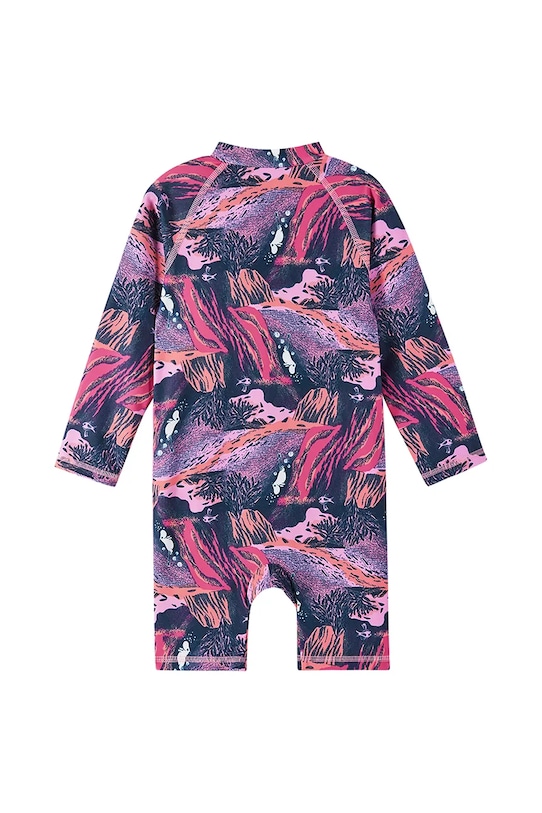 Dziewczynka Reima jednoczęściowy strój kąpielowy dziecięcy Moomin Sandig 5200357A.G.PPYA różowy