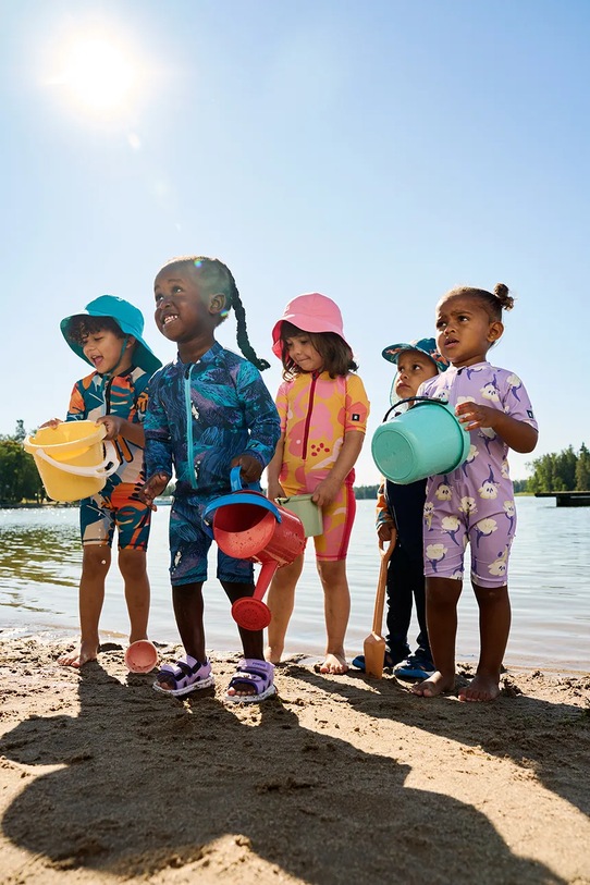 Reima kostium kąpielowy dziecięcy Vesihiisi 5200137D.G.PPYA