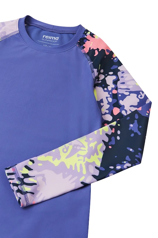 Παιδικό μακρυμάνικο πουκάμισο κολύμβησης Reima Sukeltaja μωβ 5200140A.PPYA