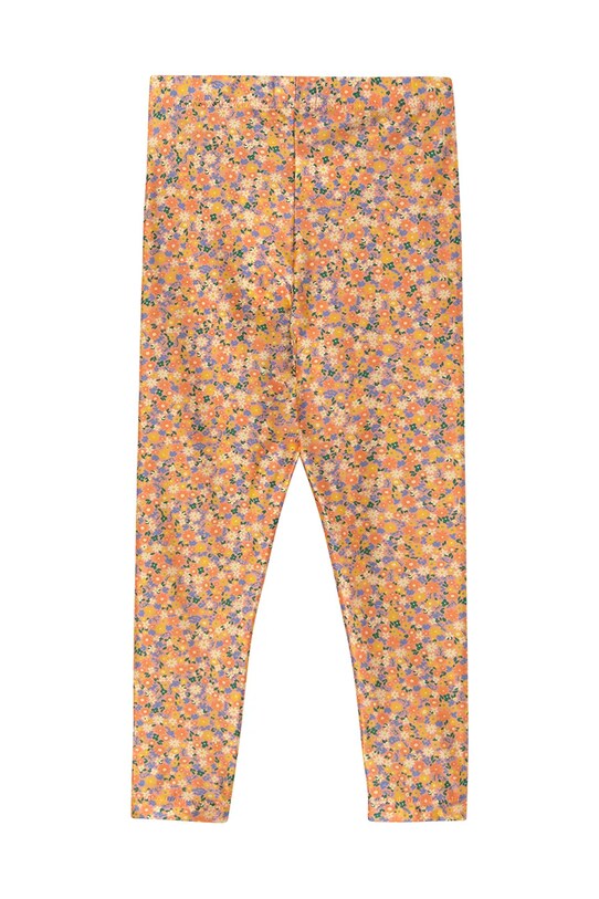 Dziewczynka Tinycottons legginsy dziecięce GARDEN LEGGINGS SS25.288 pomarańczowy