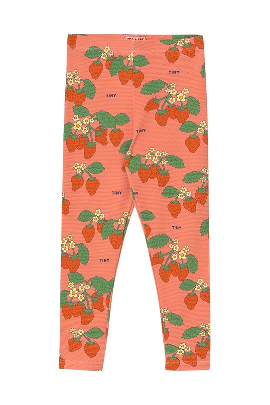 Tinycottons legginsy dziecięce STRAWBERRIES PANT różowy SS25.292