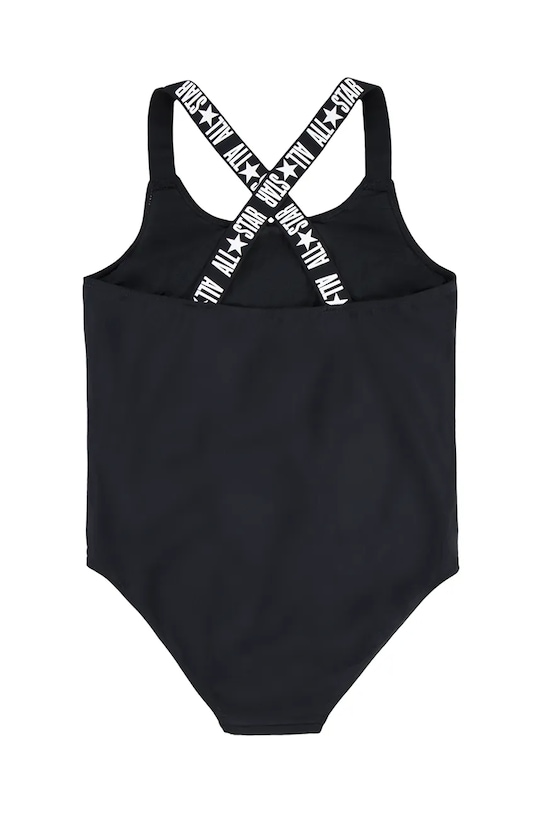 Converse jednoczęściowy strój kąpielowy niemowlęcy 1CD456 czarny SS25