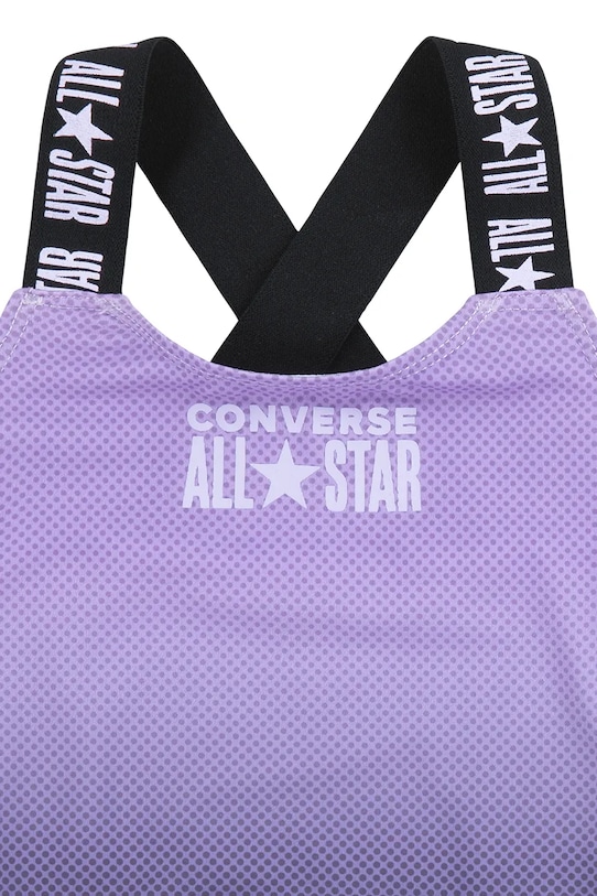 Fete Converse costum de baie dintr-o bucată pentru copii 3CD418 violet