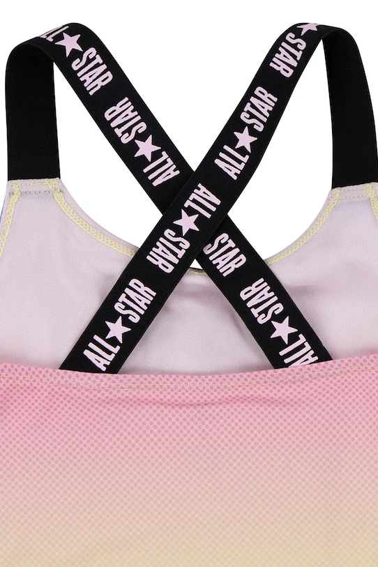 Enodelne otroške kopalke Converse roza 3CD418