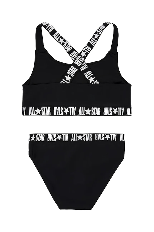 Dvoudílné dětské plavky Converse 3CD457 černá SS25