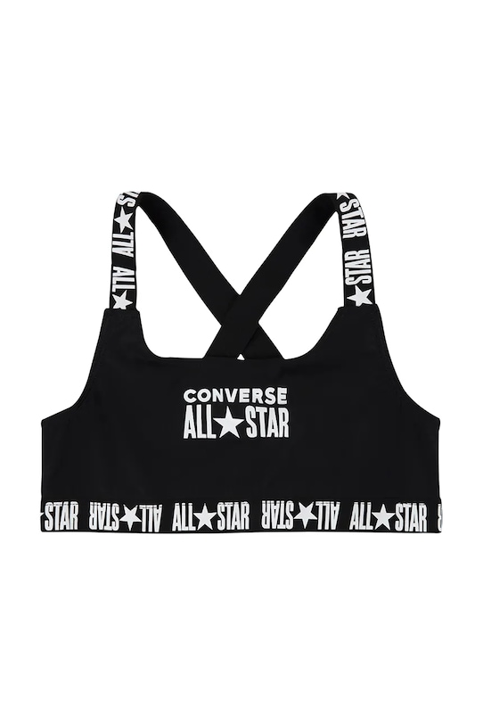 DÍVKA Dvoudílné dětské plavky Converse 3CD457 černá