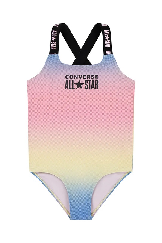 Converse costum de baie dintr-o bucată pentru copii moale roz 4CD418