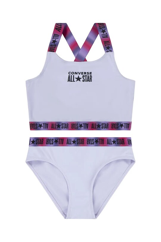 Converse costum de baie pentru copii din două piese moale violet 4CD419