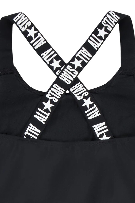 Dievča Jednodielne detské plavky Converse 4CD456 čierna