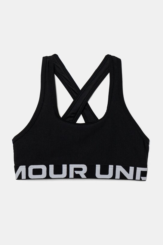 Dětská podprsenka Under Armour Crossback Bra měkké černá 1390066