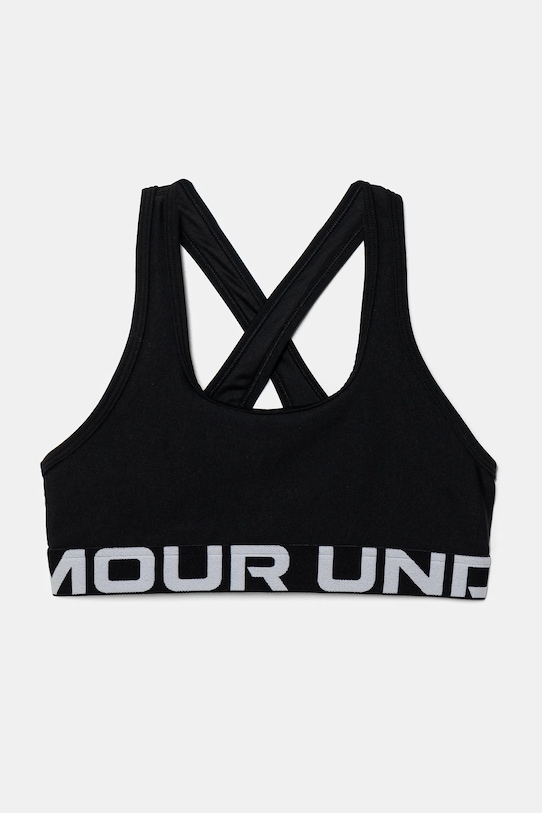 Under Armour sutien fete Crossback Bra moale negru 1390066