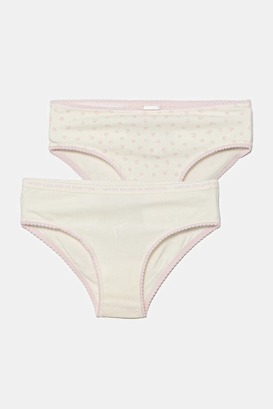 United Colors of Benetton mutandine bmabinie pacco da 2 Confezione da 2 beige 319X0S02F.G.Seasonal