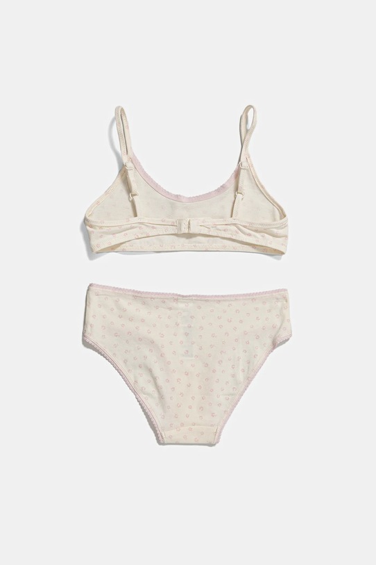 United Colors of Benetton sutien și chiloți pentru copii 319X0K02L.G.Seasonal bej SS25