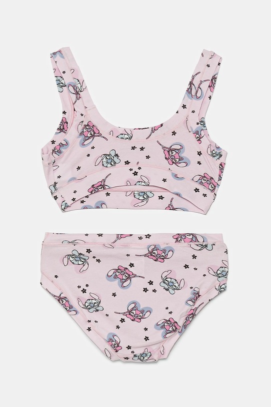 United Colors of Benetton compleu copii 3VIU0K02N.G.Seasonal roz SS25