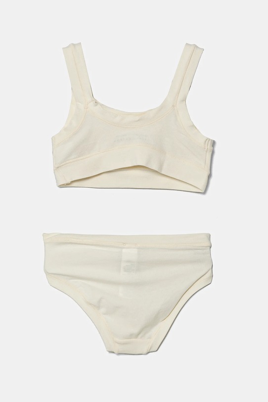 Fete United Colors of Benetton sutien si chiloti pentru copii 3ZQM0K02M.G.Seasonal bej