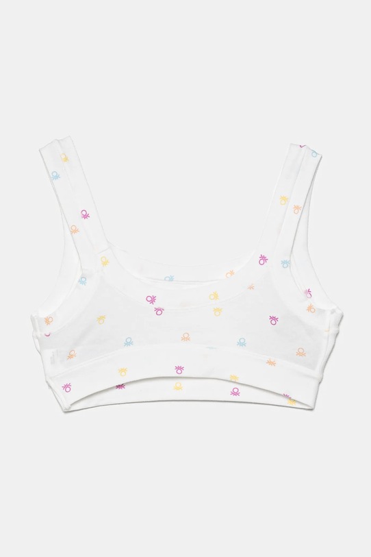 United Colors of Benetton sutien fete 2-pack alb 33R00R007.G.Seasonal