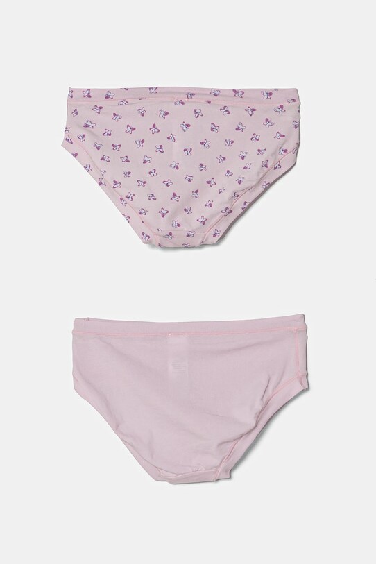 United Colors of Benetton figi dziecięce 2-pack 33R00S02H.G.Seasonal różowy SS25