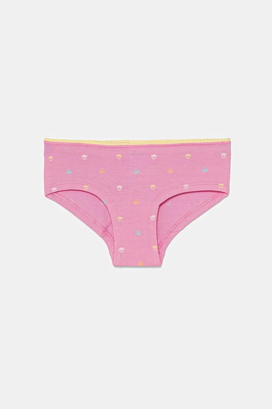 Fete United Colors of Benetton chiloți copii 3-pack 319X0S02G.G.Seasonal roz