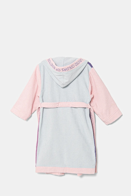Pamučni kućni ogrtač za bebe United Colors of Benetton 6ORD0800M.G.G.Seasonal roza SS25