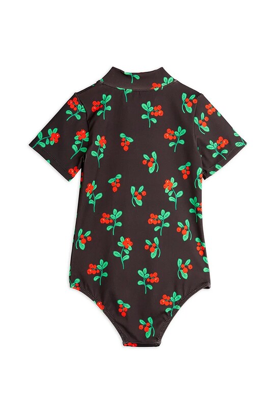 Дівчинка Суцільний дитячий купальник Mini Rodini Lingonberries 2528010299 чорний