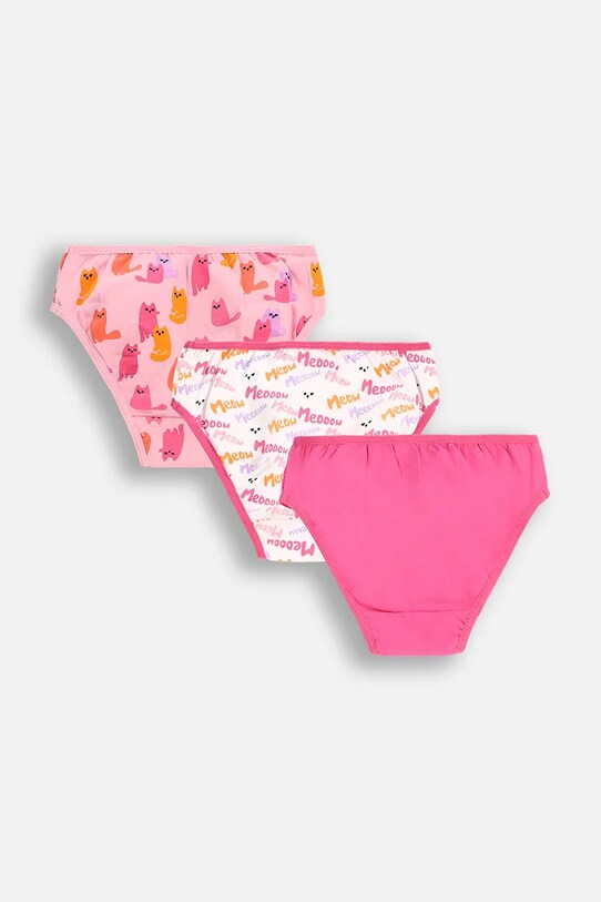 Дитячі труси Coccodrillo 3-pack WC5406312PAN рожевий SS25