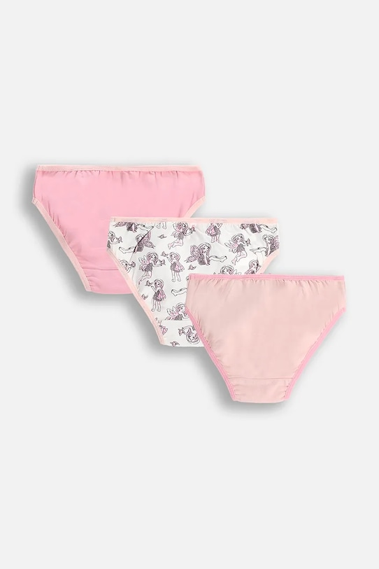 Coccodrillo figi dziecięce 3-pack WC5406302PAN różowy SS25