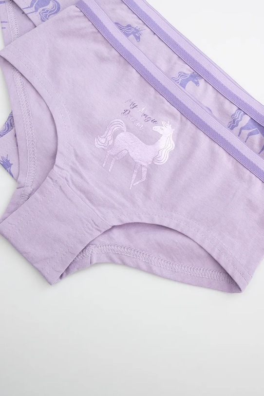 Fete Coccodrillo chiloti copii 2-pack WC5406505PAN violet