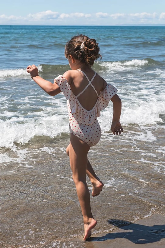 Fete That's mine costum de baie dintr-o bucată pentru copii Savannah 144672 bej