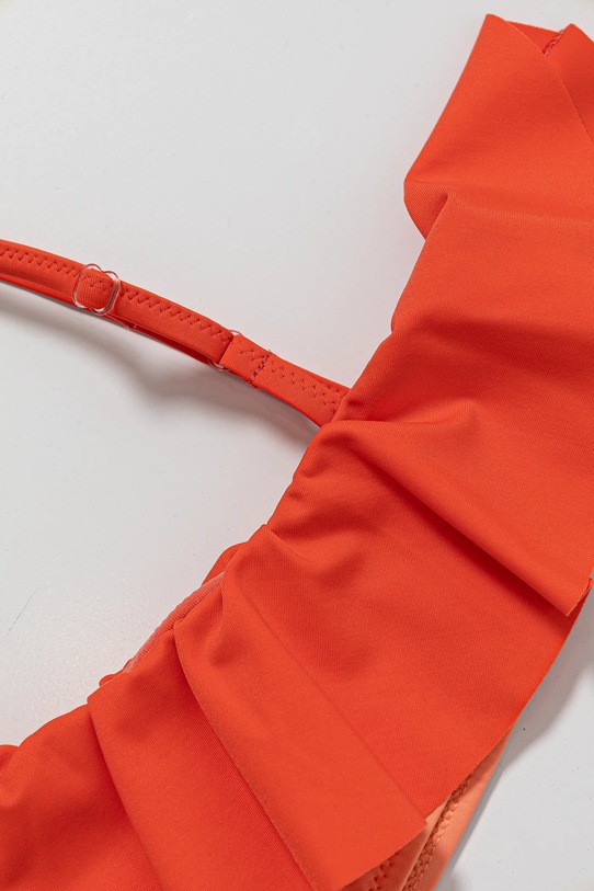 DÍVKA Dětské dvoudílné plavky United Colors of Benetton 3L030K02O.G.Seasonal oranžová