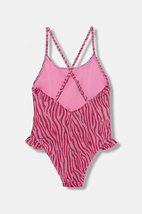 Jednodílné dětské plavky United Colors of Benetton 3MNR0I00Q.G.Seasonal růžová SS25