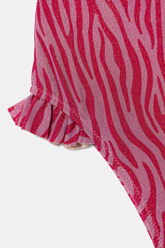 Dziewczynka United Colors of Benetton jednoczęściowy strój kąpielowy dziecięcy 3MNR0I00Q.G.Seasonal różowy