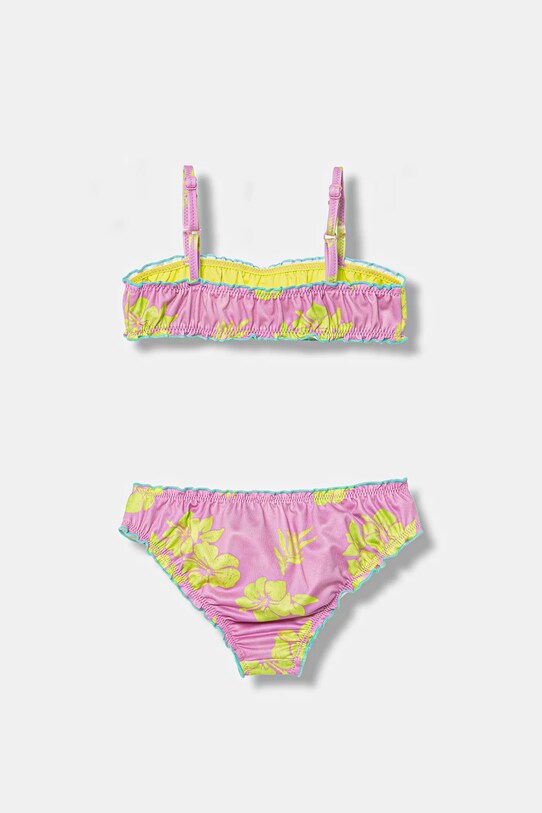 Παιδικό μαγιό δύο τεμαχίων United Colors of Benetton 3MVL0K02W.G.Seasonal ροζ SS25