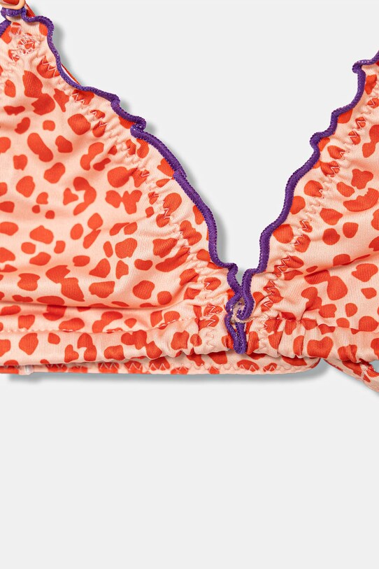 DÍVKA Dvoudílné dětské plavky United Colors of Benetton 3MVQ0K02S.G.Seasonal oranžová