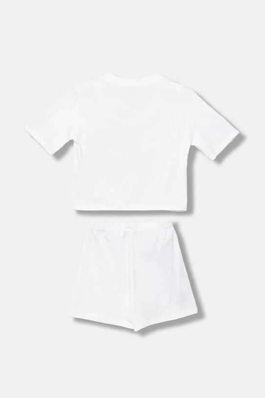 United Colors of Benetton piżama bawełniana dziecięca 30960P08S.G.Seasonal biały SS25