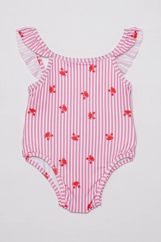 Enodelne kopalke za dojenčke United Colors of Benetton Prijazno od planeta roza 3IGW0I00S.W.Seasonal