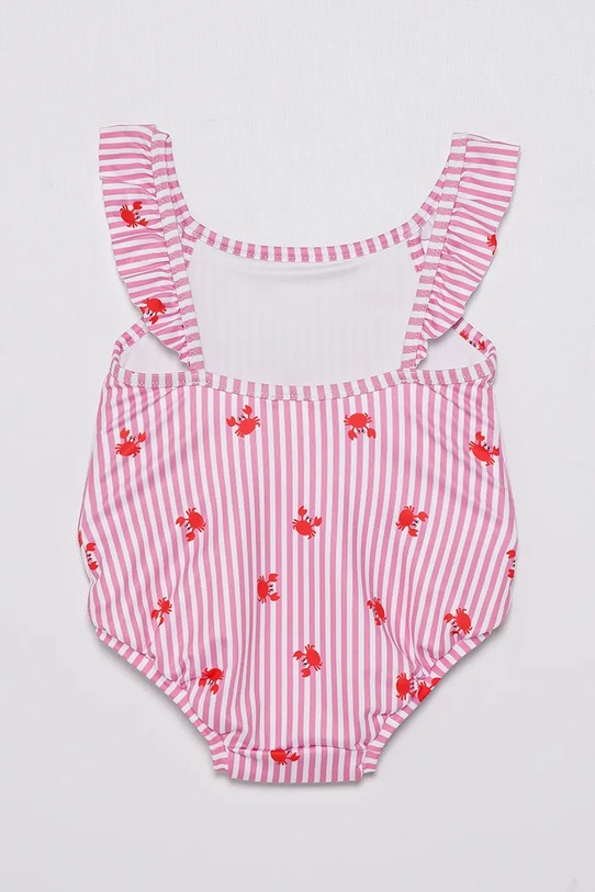 United Colors of Benetton costum de baie dintr-o bucată pentru bebeluși 3IGW0I00S.W.Seasonal roz SS25