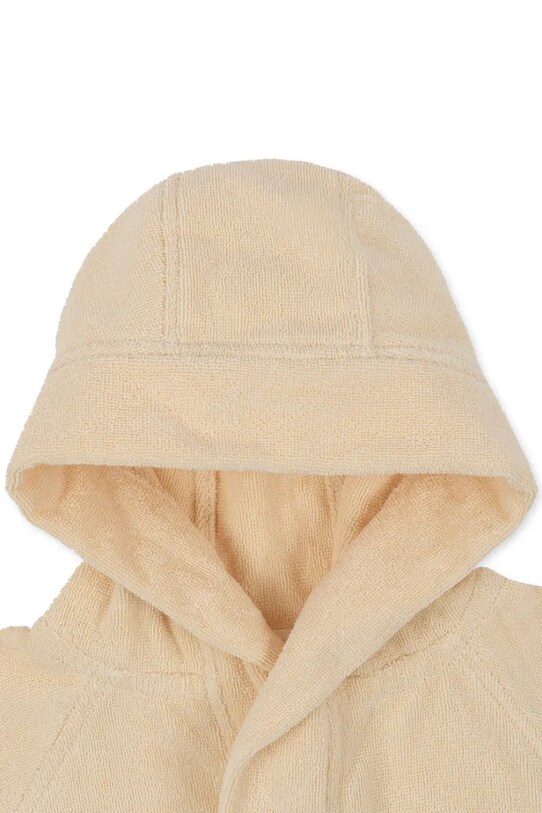 Dječaci Pamučni kućni ogrtač za bebe Konges Sløjd TERRY BATHROBE EMBROIDERY GOTS KS103319 bež