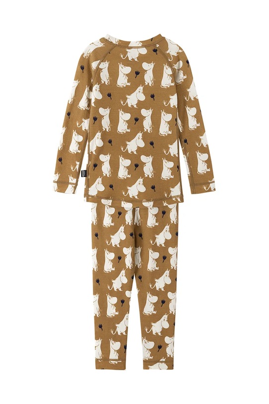 Reima set de lenjerie intima termoactiva pentru copii Moomin Trivsam 5200021B.PPYA maro SS25